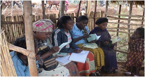 Le comité des femmes  leaders  du groupe d’entraide de l’axe Cagala /Kaniola, RDC